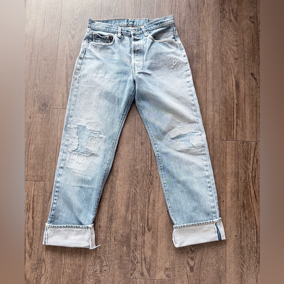 1978-1984 Era Vintage Levi’s USA Selvedge 501 size 30 - Picture 3 of 16